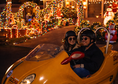 GoCar Tours | Sightseeing & Story Telling Car Candy cane Lane