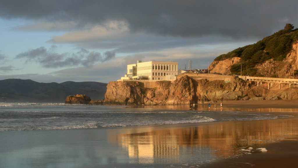 ocean beach san francisco view of the cliff house in san francisco from ocean beach
